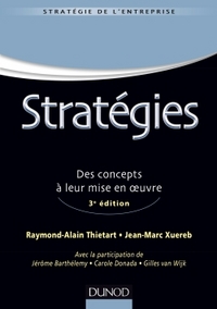 Picture of Stratégies - 3e éd - Des concepts à leur mise en oeuvre