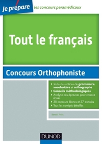Picture of Tout le français - Concours Orthophoniste