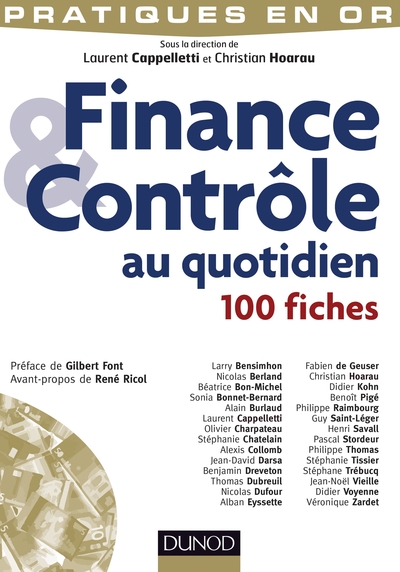 Picture of Finance et Contrôle au quotidien - 100 fiches - Labellisation FNEGE - 2014