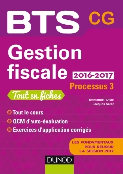 Picture of Gestion fiscale 2016/2017 - Processus 3 - BTS CG - 2e éd.