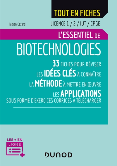 Image de Biotechnologies - Licence 1/2/IUT/CPGE