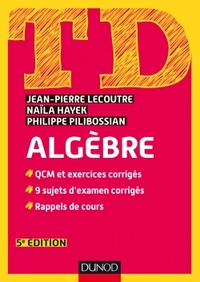 Image de TD - Algèbre - 5e éd.