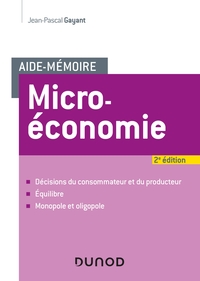 Image de Aide-mémoire - Microéconomie - 2e éd.