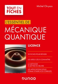 Picture of Mécanique quantique - L'essentiel en fiches