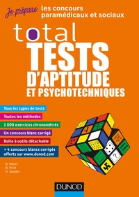 Picture of TOTAL Tests d'aptitude et psychotechniques - Concours paramédicaux et sociaux