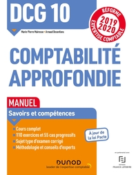 Picture of DCG 10 Comptabilité approfondie - Manuel - Réforme 2019-2020