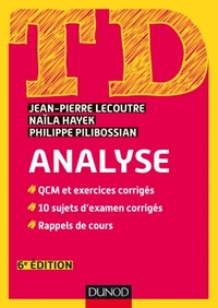 Image de TD Analyse - 6e éd.
