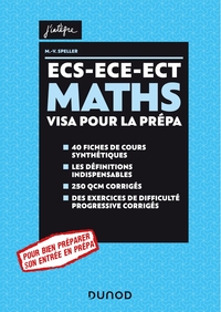 Picture of Maths ECS-ECE-ECT Visa pour la prépa