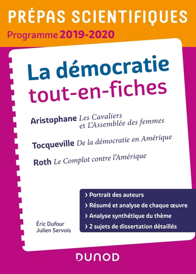Picture of La démocratie tout-en-fiches - Prépas scientifiques - Programme 2019-2020