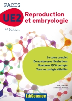 Picture of PACES UE2 Reproduction et Embryologie - 4e éd. - Manuel, cours + QCM corrigés