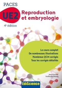Picture of PACES UE2 Reproduction et Embryologie - 4e éd. - Manuel, cours + QCM corrigés