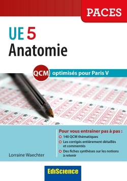 Image de Anatomie UE 5 - QCM optimisés pour Paris V