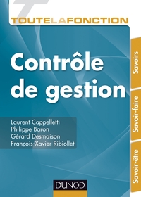 Picture of Toute la fonction Contrôle de gestion - Savoirs. Savoir-faire. Savoir-être