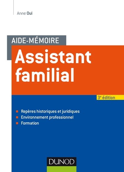 Image de Aide-mémoire - Assistant familial - 3e éd.