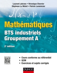 Picture of Mathématiques - BTS industriels - Groupement A