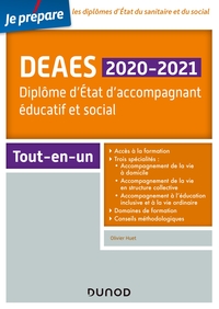 Image de DEAES 2020-2021 - Diplôme d'Etat d'accompagnant éducatif et social  - Tout-en-un