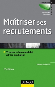 Image de Maîtriser ses recrutements - 5e éd. - Trouver le bon candidat à l'ère du digital
