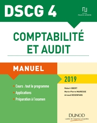 Picture of DSCG 4 - Comptabilité et audit 2019 - Manuel