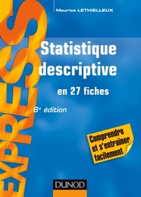Picture of Statistique descriptive - 8e éd - en 27 fiches