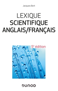Image de Lexique scientifique anglais/français - 5e éd. - 25 000 entrées