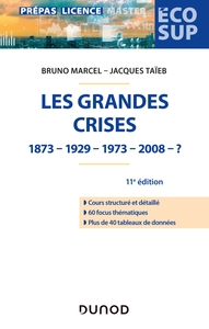 Image de Les grandes crises - 11e éd. - 1873-1929-1973-2008- ?