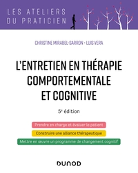Image de L'entretien en thérapie comportementale et cognitive - 5e éd.