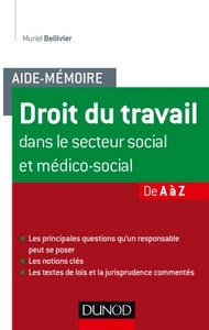 Image de Aide-mémoire - Droit du travail dans le secteur social et médico-social - De A à Z