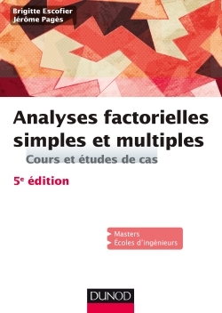 Picture of Analyses factorielles simples et multiples - 5e éd. - Cours et études de cas