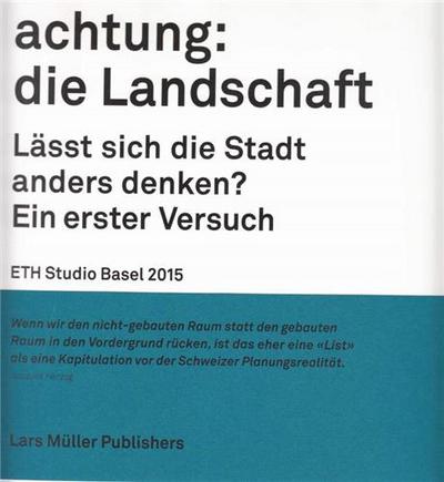 Picture of Achtung: Die Landschaft /allemand