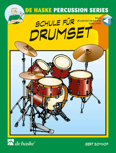 Picture of GERT BOMHOF : SCHULE FUR DRUMSET 1- RECUEIL + SUPPORT(S) EN LIGNE.