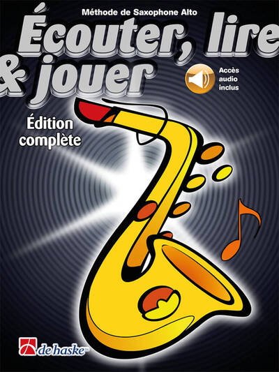 Picture of JEAN CASTELAIN : ECOUTER, LIRE & JOUER EDITION COMPLETE SAXOPHONE ALTO - RECUEIL AVEC SUPPORT(S) EN