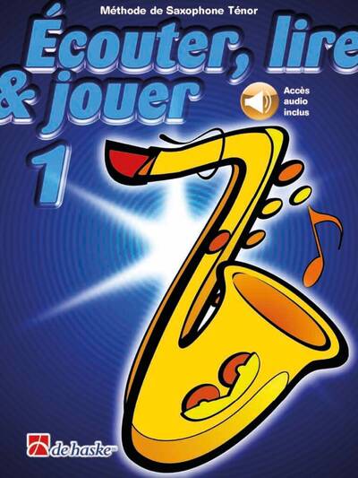 Picture of JEAN CASTELAIN : ECOUTER, LIRE & JOUER 1 SAXOPHONE TENOR - RECUEIL + ENREGISTREMENT(S) EN LIGNE