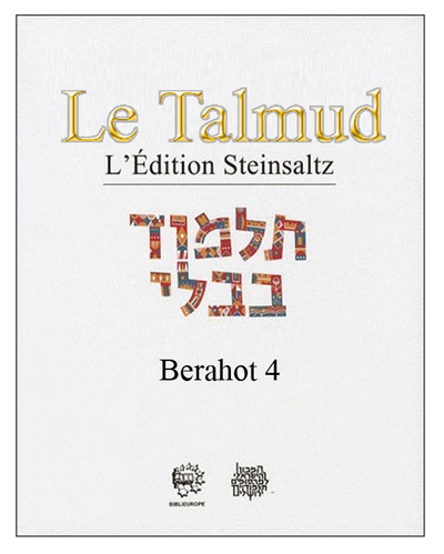 Picture of LE TALMUD T IV - BERAHOT 4