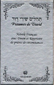 Picture of Psaumes de David Hébreu Français - Argent TEHILIM