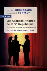 Image de Les grandes affaires de la Veme république