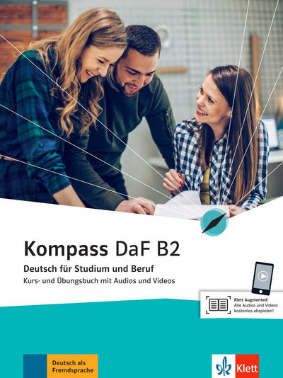 Image de Kompass DaF B2 - Livre + cahier d'exercices