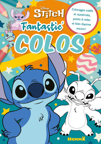 Picture of Disney Stitch - Fantastic' Colos (Stitch et Leroy) - Coloriages codés et numérotés, points à relier et bien d'autres encore !
