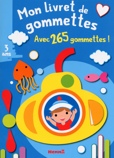 Image de Mon livret de gommettes (Sous-marin) (3 ans)