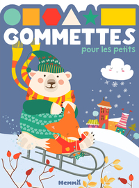 Image de Gommettes pour les petits (Ours blanc et renard)