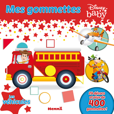 Image de Disney Baby Mes gommettes - Les véhicules