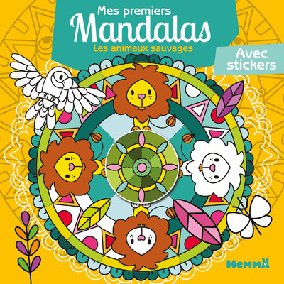 Image de Mes premiers mandalas : Les animaux sauvages - Avec stickers