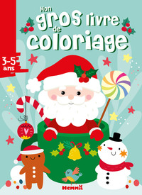 Picture of Mon gros livre de coloriage (Père Noël dans tasse)