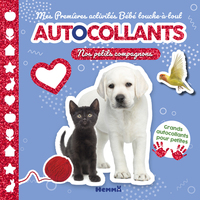 Image de Mes premières activités - Autocollants - Nos petits compagnons - Grands autocollants pour petites mains
