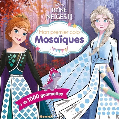 Picture of Disney La Reine des Neiges 2 - Mon premier colo Mosaïques - + de 1000 gommettes