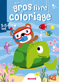 Picture of Mon gros livre de coloriage (Ourson-Tortue)