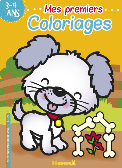 Picture of Mes premiers coloriages (3-4 ans) (Chien blanc)