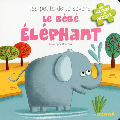 Picture of Les petits de la savane Le bébé éléphant