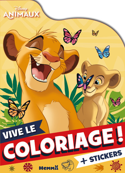 Picture of Disney Animaux - Vive le coloriage ! (Simba et Nala)