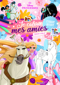 Image de Disney Princesses - Je colorie mes amies - Balade à cheval - Stickers offerts