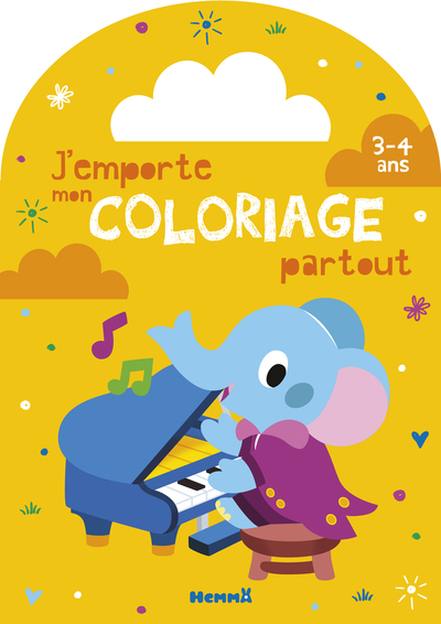 Image de J'emporte mon coloriage partout (3-4 ans) (Eléphanteau)